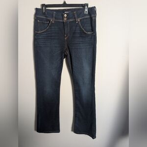 Hudson Jeans Beth Baby Bootcut Dark Jeans Sz 30